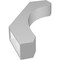 Ekena Millwork 3 1/2-in. W x 18-in. D x 30-in. H Legacy Architectural Grade PVC Knee Brace BRCP035X18X30LEC - alternate 3